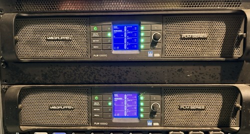 TWO Lab.gruppen PLM 10000Q 2500W 4-Channel Rack Mount AMP W/Dante | eBay