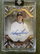 2025 Topps Transcendent Collection Hideki Matsui Auto #17/25 Yankees