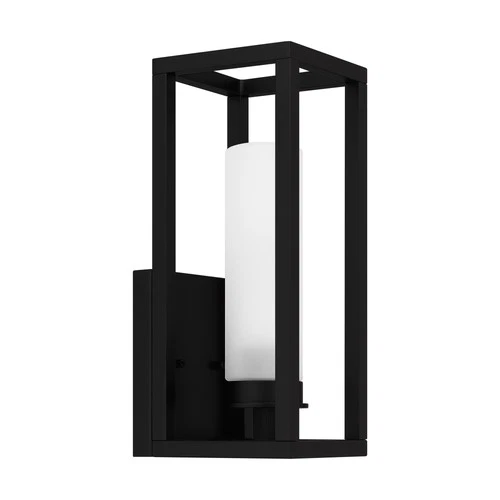 Quoizel NEV8405 Neville 13" Tall Outdoor Wall Sconce - Black - Picture 6 of 7