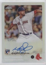 2015 Topps Chrome Rookie Auto Refractor 35/499 Matt Barnes #AR-MB Auto q4j