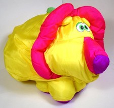 1994 Fisher Price Big Things Yellow Lion 6843 - Puffalumps - Great Condition