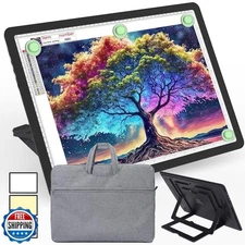 Phylosal Rechargeable A3 Light Pad with Built-in Stand and Bag, M