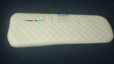 Baby Rex Quilted Breathable Pram Mattress Fits Silver Cross 3d