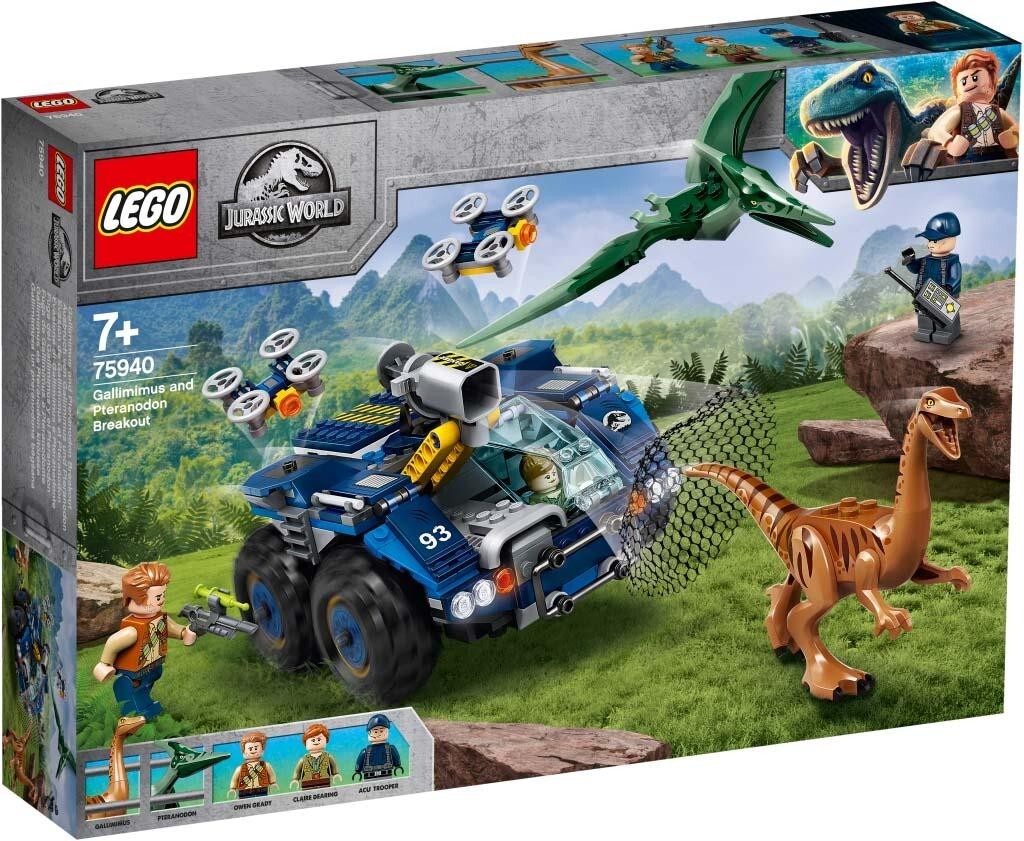 LEGO Jurassic World: Gallimimus and Pteranodon Breakout (75940