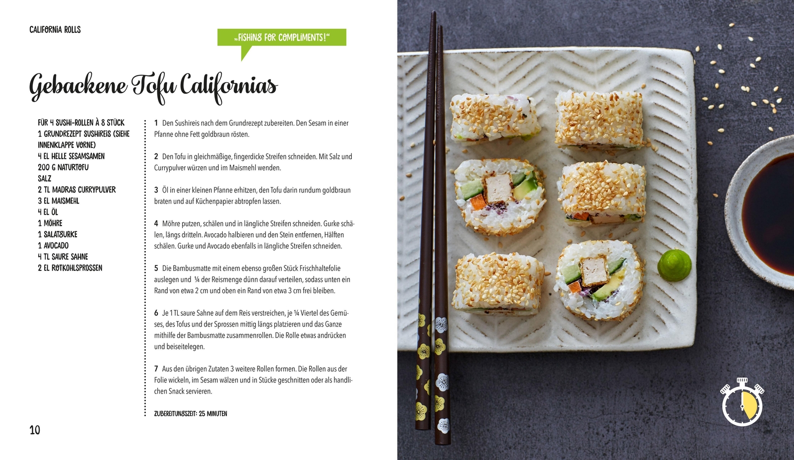 Thumbnail - Fix Gerollt - Sushi Für Alle | Lukas Grossmann | Taschenbuch | 96 S. |