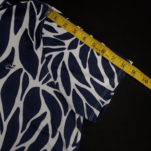 Vineyard Vines Shirt Damen Small Golf Tennis Performance Polo Print Ärmel - Bild 16 von 18