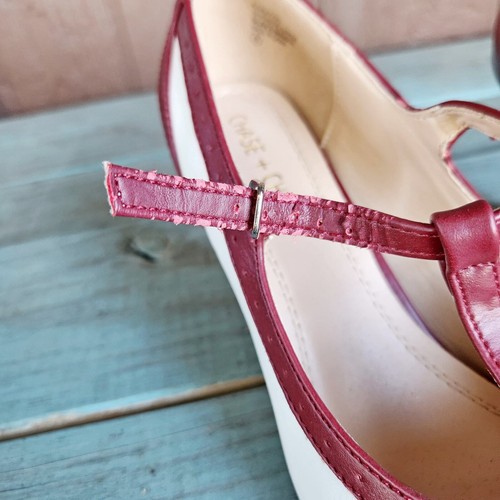 Zapatos de salón de vestir Chase & Chloe pinup para mujer 8 Rockabilly de dos tonos inspirados en vintage - Imagen 10 de 13