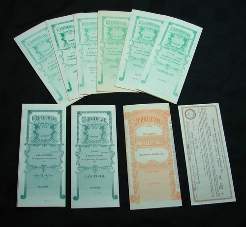 Vintage Konvolut 10 Bauernhof Sekretär Genossenschaft Bestände 1948-1960 - Bild 6 von 6