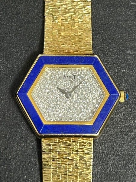 Piaget Limelight 9553 A6 Diamond Dial Lapislazulis Case Cal 9P2 T