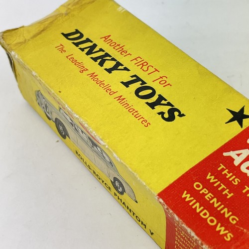 Vintage Boxed Dinky Toys No. 198 Rolls Royce Phantom V Box A/F - Picture 9 of 18