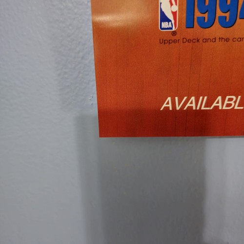 1993 1994 Michael Jordan Upper Deck Basketball 3D Pro View Poster 22 x 34 Promo - Picture 5 of 7
