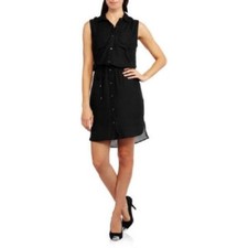 French Laundry Women's Woven Shirt Dress