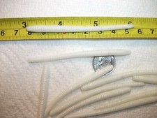 70-3"-GLOW-crappie-panfish-soft plastic fishing worms-crawlers-grubs-jigs-scent
