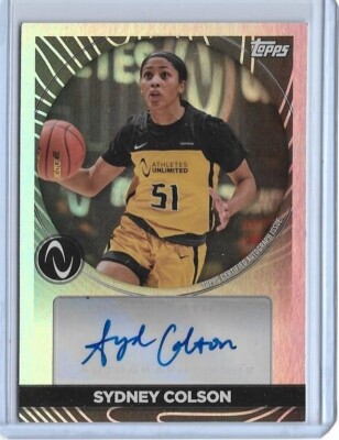 2023 TOPPS ATHLETES UNLIMITED SYDNEY COLSON AUTOGRAPH CARD