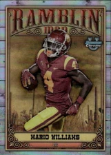 2023 Bowman University Chrome Mario Williams #RM-7 Ramblin' Man USC Trojans 6A