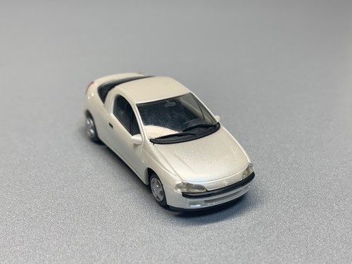 Opel Tigra Kleinwagen Coupe City car Stadt Flitzer perlmutt weiss Herpa H0 1:87 - Picture 9 of 12