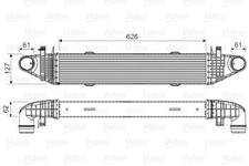 VALEO Ladeluftkühler  für MERCEDES-BENZ