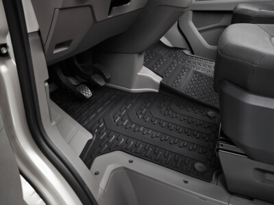 Original Volkswagen Crafter Gummi-Fußmatten Allwettermatten vorne 3-teilig
