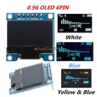 0.96" 6Pin IIC I2C SPI Yellow&Blue/White OLED Display Module For Arduino STM32
