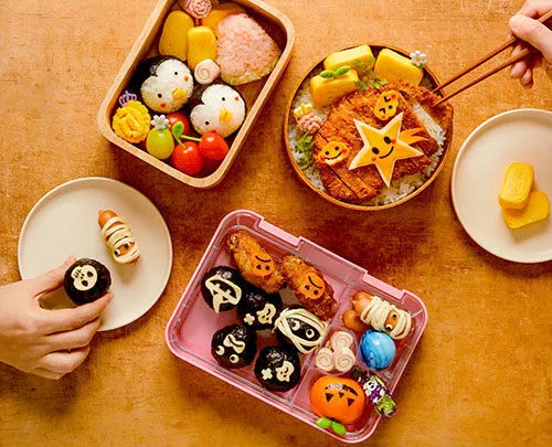 Korean Style Cute lunch box, Character Lunch Box Recipes -Korean