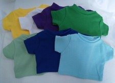 18" Dolls T Shirt ~ 7 colours to choose from ~will fit Our Generation, Sindy, AG