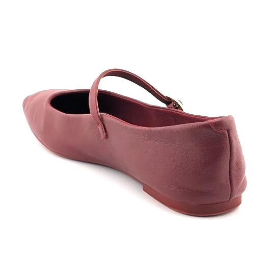 Kenneth Cole New York Mujer Jaspe Rojo Ballet Pisos 7.5 Medianos (B,M) SC2360 Foto 4 de 4