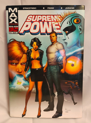 Supreme Power Vol 2 Marvel Max Comics J Michael Straczynski 2006 HC Graphic