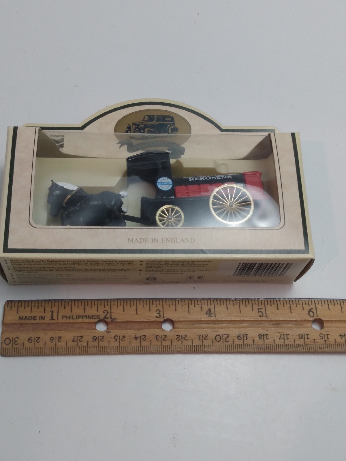 VTG Lledo Chevron Horse Drawn Wagon Kerosene Standard Oil Die Cast England  New