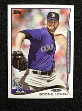 BOONE LOGAN #US-275 2014 Topps Update Series QTY Colorado Rockies