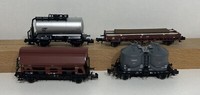 Minitrix Mhi N 18722 GüTerwagen-Set 4-Tlg. Db/Vtg Ep.Iii Neu & Ovp