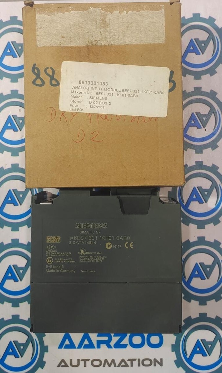 Modulo Analogico Siemens SIMATIC S7-300 6ES7331-7KF01-0AB0 – Nuovo, Originale - Foto 2
