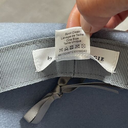 Anthropologie 100 % Wolle Fedora Mütze blau - Bild 5 von 7