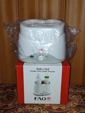FAO Schwarz Baby Chef Double Duty Electric Bottle Warmer F200BWM Variable Temp