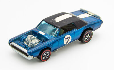 Hot Wheels TNT-BIRD TNTバード レッドライン Vintage Hot Wheels Redline TNT Bird Blue w/ Champagne Interior HK