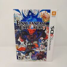 Final Fantasy Explorers Collectors Edition Nintendo 3DS 2016 EUC Collectible H6