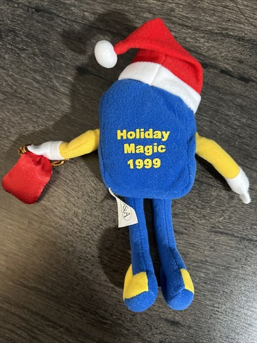 Vintage 1999 Best Buy Christmas 7 Inch Plush Holiday Magic - Picture 2 of 2