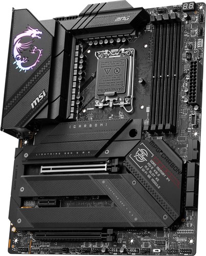 MSI MPG Z790 CARBON WIFI INTEL LGA1700 PCIE 5.0 WiFi 6E ATX Motherboard - Afbeelding 3 van 4