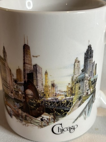 Chicago Now Coffee Mug Tea Cup Windy City Chicago City Scape - Picture 4 of 14