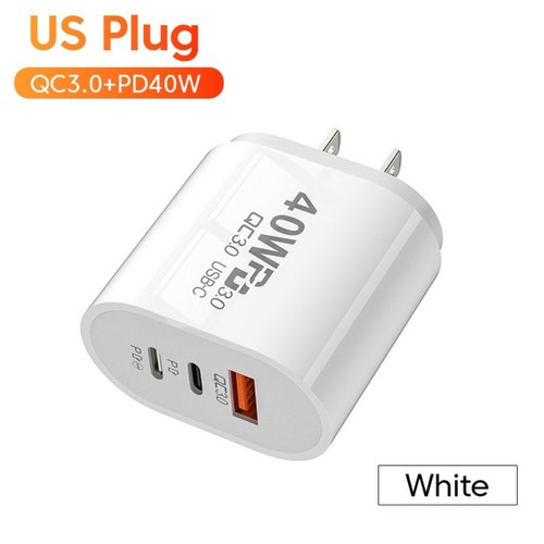 USB C Caricabatterie USB C Spina di alimentazione del caricatore del telefono - Zdjęcie 11 z 11