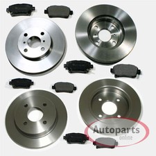 Bremsscheiben Ø 280 mm + Ø 262 mm vorne hinten Hyundai i20 III Bayon Kia Stonic