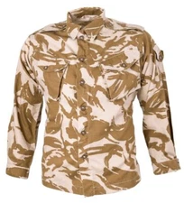 Authentic British Army Surplus British Desert DPM Tropical Combat Jacket S-3XL