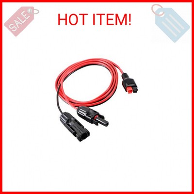 ALLPOWERS Solar Extension Cable with MC-4 Female and Male Connector to Anderson 