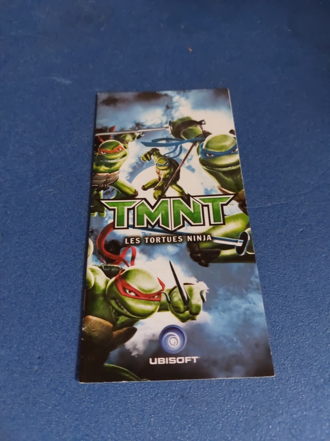 PSP Playstation portable notice manuel Tmnt Les Tortues Ninja