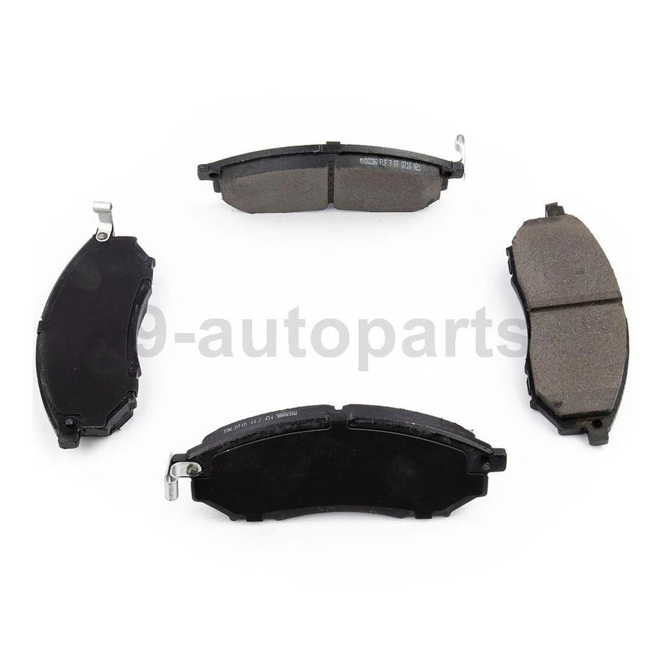 Front Disc Rotors + Ceramic Brake Pads For 2010 2011 2012 - 2016 Renault Koleos - Image 2 of 4