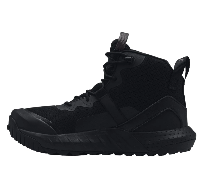 BOTAS TÁCTICAS UNDER ARMOUR NEGRAS PARA MUJER UA W MICRO G VALSETZ MID 3023742-001 Foto 3 de 4