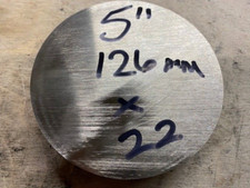 Brass CZ121 offcut 5" (126mm) diameter x22mm thick.