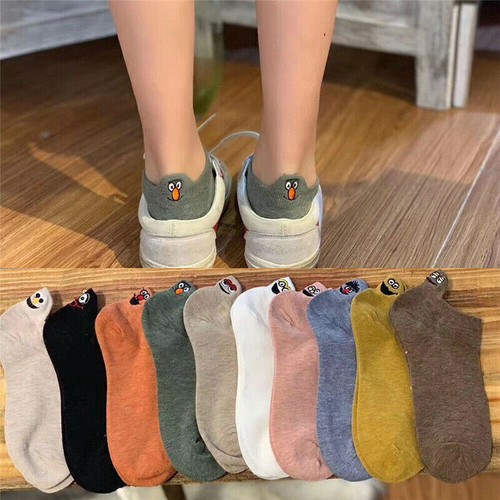 Women's Low Cut Ankle Socks Ladies Short Trainers Sneakers Comfy Soft Boat Socks