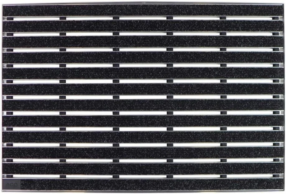 ACO Self Schuhabstreifer 75 cm x 50 cm Rips Anthrazit mit Alu Winkelrahmen 37255 - Bild 3 von 4