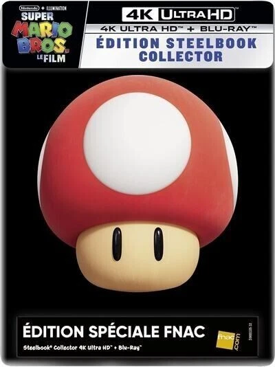 Super Mario Bros. Le Film (4K Ultra HD + Blu-ray, 2023, Édition SteelBook Collector, 2 Disques)