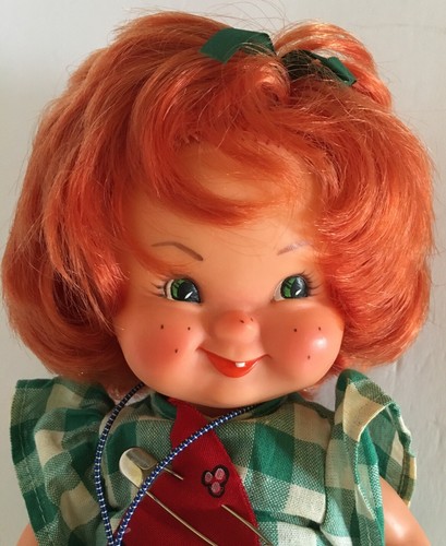VINTAGE GOEBEL ~ 10.5" redhead doll 1963 ~ #2901 See all images & description - Picture 3 of 13